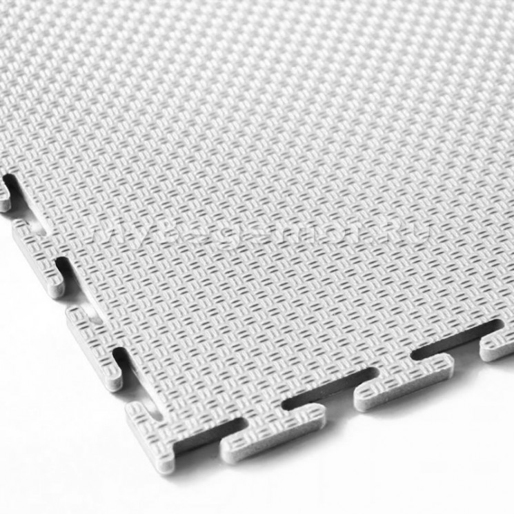 Модульное напольное ПВХ покрытие SENSOR STIKS 5 мм, RAL 9003, белый.