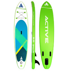 ДОСКА ДЛЯ SUP-СЕРФИНГА 353x76x15 ACTIVE GREEN 11`6 SPORT TRAVEL SERIES
