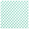 Сетка садовая пластиковая  10*10 мм, 1.2*20 м