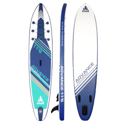 ДОСКА ДЛЯ SUP-СЕРФИНГА 353x76x15 ADVANCE BLUE 11`6 TOURING PRO SERIES