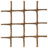 Сетка садовая пластиковая  50*50 мм, 1.0*20 м