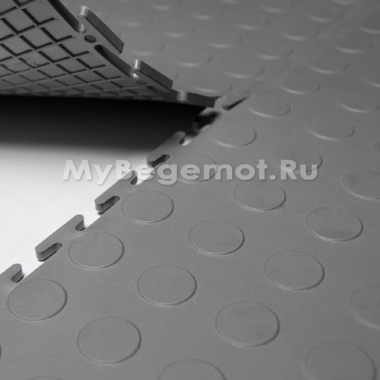 Модульное напольное ПВХ покрытие TRAFFIC TILE CARGO, 7 мм