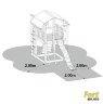 Детский игровой городок Jungle Gym Fort