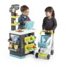Игровой супермаркет с тележкой Smoby City Market, свет, звук.