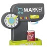 Игровой супермаркет с тележкой Smoby City Market, свет, звук.