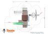 Детский игровой комплекс Taalo C2.4