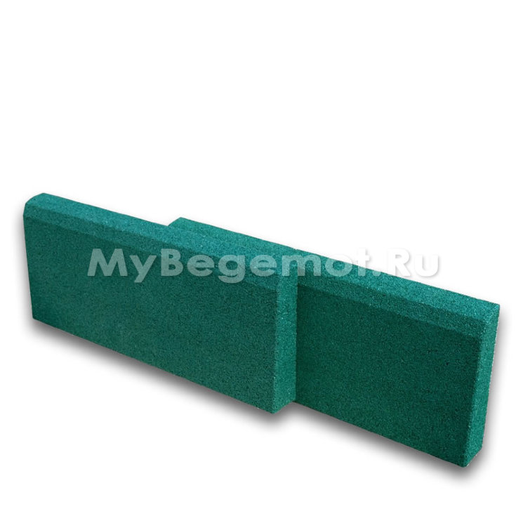Бордюр из резиновой крошки, 50x21 см