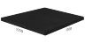 Резиновая плитка со скрытым замком 100x100х4 см, черная