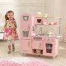 Детская игровая кухня KidKraft Винтаж, розовая