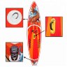 Надувная САП (SUP) доска FUNWATER KOI 350х84х15 (01A)