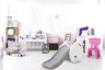 Детская горка iFam Apple Grey
