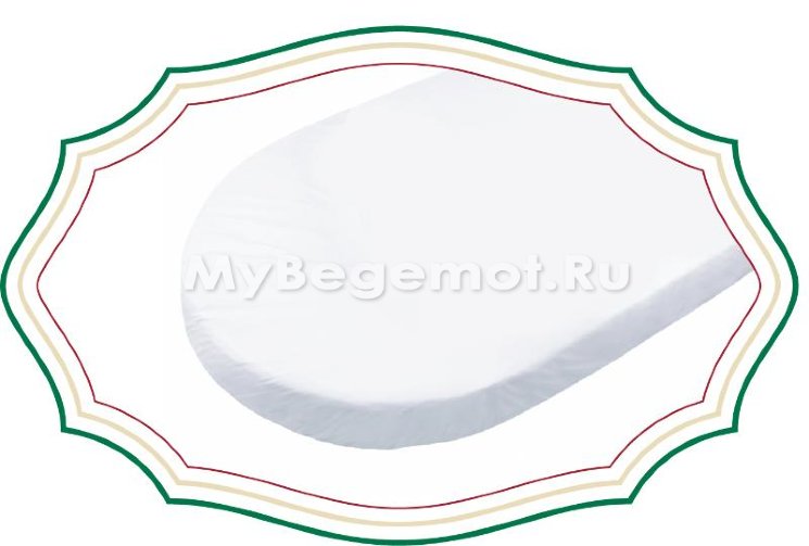 Наматрасник Vikalex Eco Dream натяжной универсальный овал 92х75 (махра)