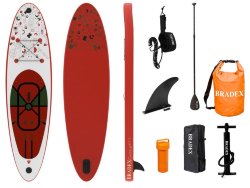 Двухслойный Сапборд Bradex Geosurf 10’8  329х86х15 см, прогулочный