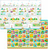 Коврик для ползания FunKids™ Medium-12 «Мой Город / Азбука», двусторонний.