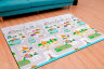 Коврик для ползания FunKids™ Medium-12 «Мой Город / Азбука», двусторонний.