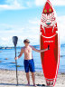 Надувная САП (SUP) доска 350х81х15 HELLO PLUS TIGER красный