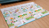 Коврик для ползания FunKids™ Medium-15 «Мой Город / Азбука», двусторонний.