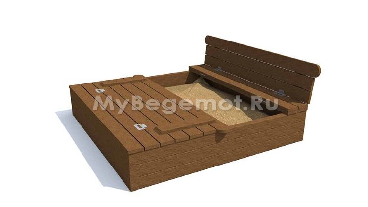 Песочница с крышкой Taalo