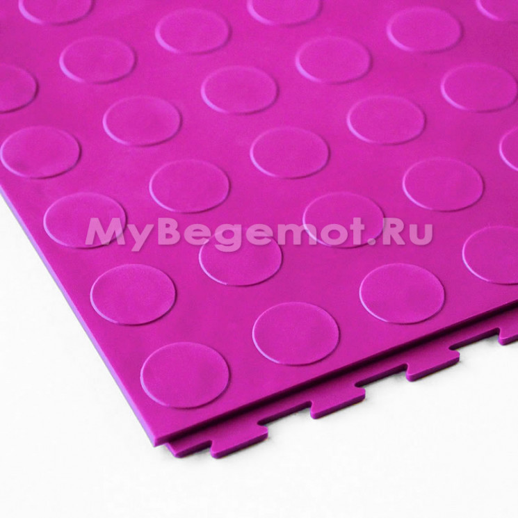 Герметичное модульное ПВХ покрытие SENSOR SECRET AVERS, RAL 4010, розовый.