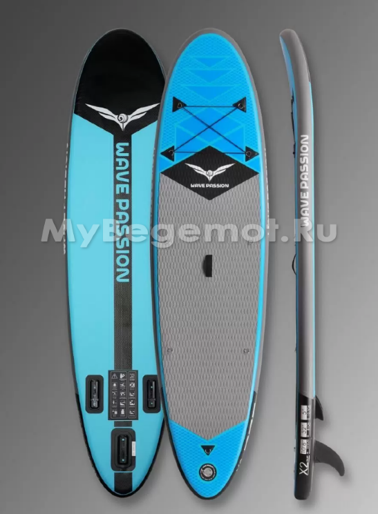 SUP-борд WavePassion X2 blue 325x81x12 см