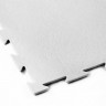Модульное напольное ПВХ покрытие SENSOR STONE, RAL 9003, белый.