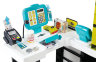 Игровой супермаркет с тележкой Smoby Supermarket Blue, свет, звук.