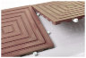 Пластиковая уличная модульная плитка ECOPLAST, терракот