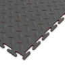 Эластичное спортивное модульное ПВХ покрытие M-TILE SPORTLINE HARD STEEL, 7 мм