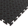 Эластичное спортивное модульное ПВХ покрытие M-TILE SPORTLINE HARD STEEL, 7 мм