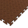 Эластичное спортивное модульное ПВХ покрытие M-TILE SPORTLINE HARD STEEL, 7 мм