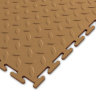 Эластичное спортивное модульное ПВХ покрытие M-TILE SPORTLINE HARD STEEL, 7 мм